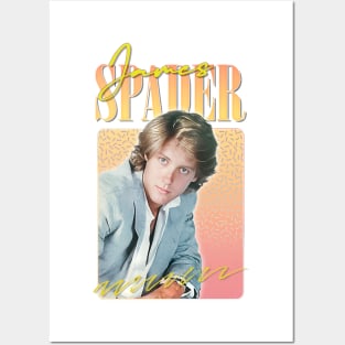 James Spader  80s Retro Style Fan Design Posters and Art